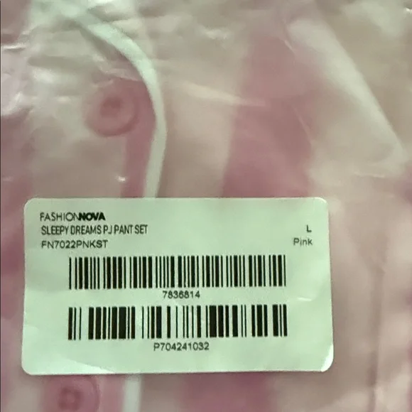 FINAL SALE 🏷️ Sleepy Dreams PJ Pant Set - Pink - Picture 5 of 5